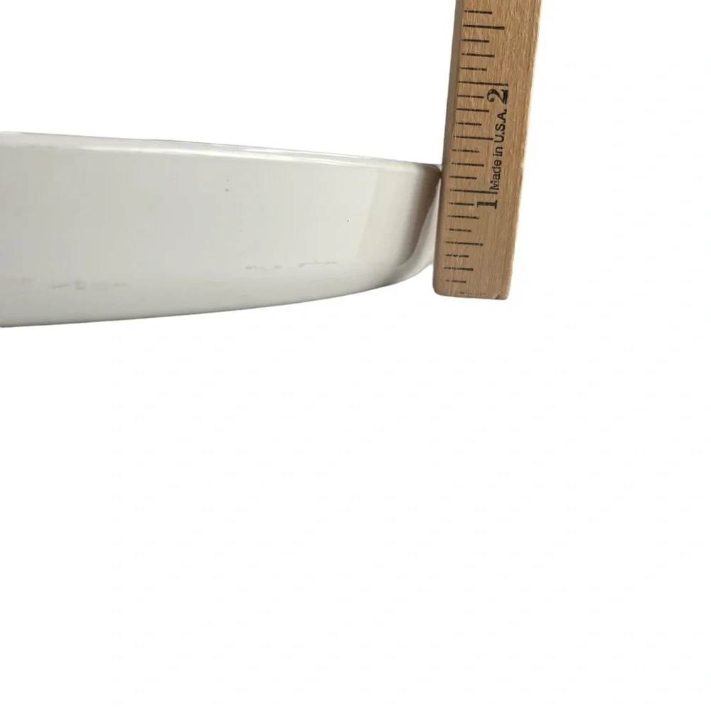 Amana Radarange Microwave Pizza Crisper Amana By Corning White 12in. Round Plate